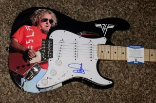 Sammy Hagar Signed Van Halen Custom 1/1 Autographed Guitar Certified Bas
