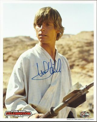 Mark Hamill As Young Luke Skywalker Signed 8x10 Photo " Star Wars " Psa Dna