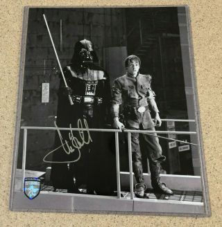 Mark Hamill 8x10 Signed Photo Star Wars Luke Official Pix Opx Shield Auto 1