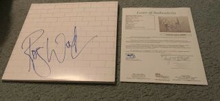 Roger Waters Signed The Wall Album Vinyl 2 Lp Jsa Loa