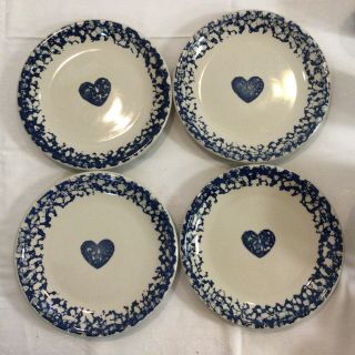 17 pc Folk Craft Hearts Stoneware By Tienshan - Dishwasher,  Microwave & Oven Safe 3