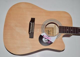 Machine Gun Kelly Signed Autographed Full Size Acoustic Guitar Mgk