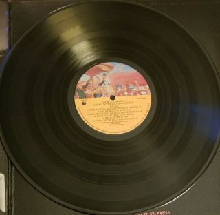 The Beatles George Harrison Signed LP Record Album w/ 5