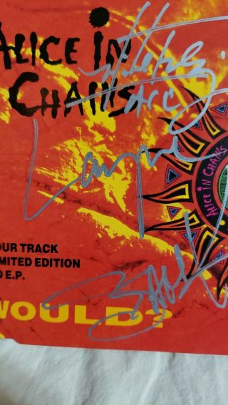 Alice In Chains Signed Cd Single Layne Staley