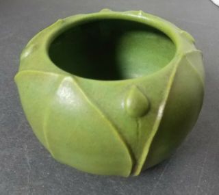 Vintage Jemerick Art & Crafts Pottery Vase Grueby Style No Rsv Great Glaze
