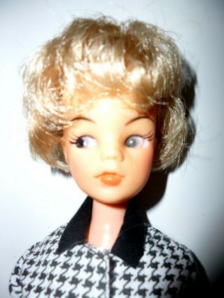 Vintage Sindy Clone Doll Bubblecut Hair With Clothes 1966