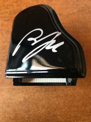 The Piano Man Billy Joel Signed Auto Mini Piano Authentic Autograph Jsa