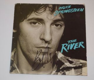 Bruce Springsteen Signed Autographed The River Vinyl Record Album Lp