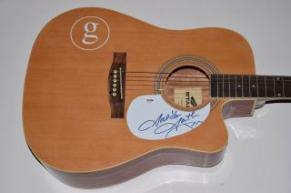 Garth Brooks Signed Autographed Full Size Acoustic Guitar Psa/dna