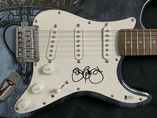 Jon Bon Jovi Autograph Signed Guitar Fender Beckett Stratocaster 4