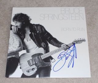 Bruce Springsteen Signed 