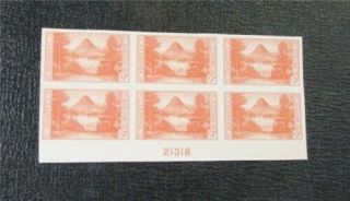 Nystamps Us Plate Block Stamp 764 $45 Plate Block Of 6 J22x1196