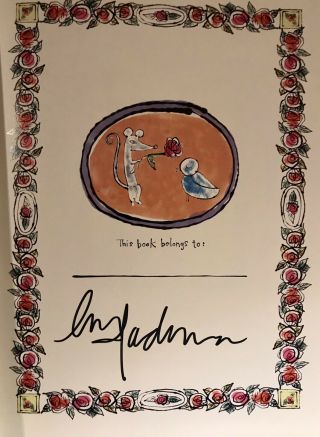 The English Rose Childrens Book Signed By Madonna From Jsa Authentic Love