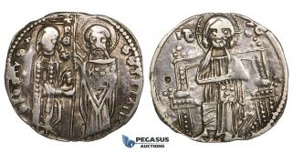 Zi99,  Serbia,  Stefan Uros Ii Milutin,  Ar Grosch Nd (1282 - 1321) Silver (1.  86g) Mi