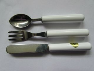Pleasant Co American Girl Molly Utensils To China Tea Set - Knife Fork Spoon