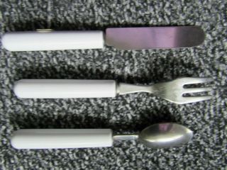 Pleasant Co American Girl Molly Utensils to China Tea Set - knife fork spoon 3