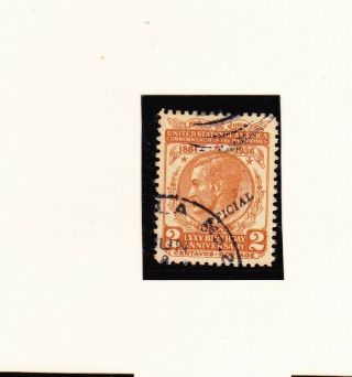 Us - Philippines Stamp With " Official " Overprint - O