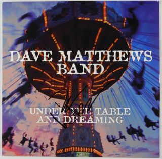 Dave Matthews Band Jsa Signed Autograph Record Vinyl Lp Album Under The Table