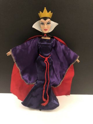 Disney Store Evil Queen Doll Snow White Villain