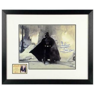 Dave Prowse Signed Star Wars " The Empire Strikes Back " 11x14 Nicely Framed Photo