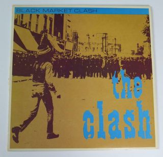 Joe Strummer The Clash Signed Autograph " Black Market Clash " Album Lp By All 4