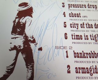 Joe Strummer THE CLASH Signed Autograph 