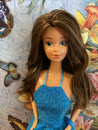 Vintage Barbie Steffie Face Brown Hair Doll 2