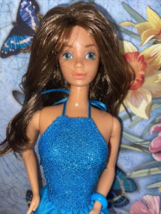 Vintage Barbie Steffie Face Brown Hair Doll 3