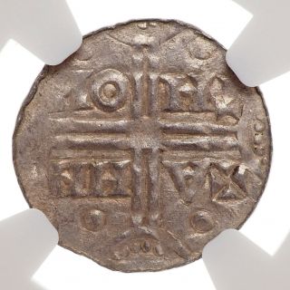 Germany,  Emden.  Hermann Von Kalvelage,  Silver Denar,  1020 - 51,  Ngc Ms63