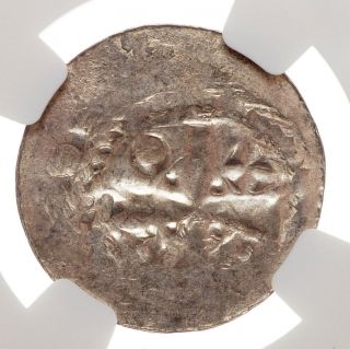 Germany,  Bishops Of Osnabruck.  Anonymous Silver Denar,  1000 - 1100,  Ngc Ms63