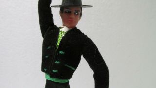Vintage Marin Chiclana Espana Flamenco Man Dancer Green Outfit 7 