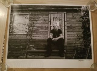Eminem Slim Shady Hand Signed Autograph Lithograph Poster Mmlp2 2013 287/500