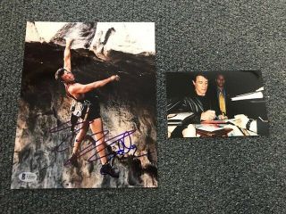 Sylvester Stallone Signed 8x10 Photo Autographed Auto Bas Not Psa Cliffhanger