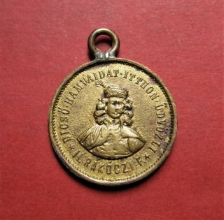 Hungary - Franz Rakoczi Ii.  Medaile 1906 Kassa Kosice Rakoczi 