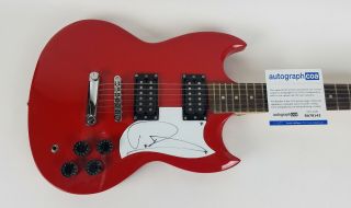 Foo Fighters Dave Grohl Autographed Signed Sg Guitar Nirvana Acoa