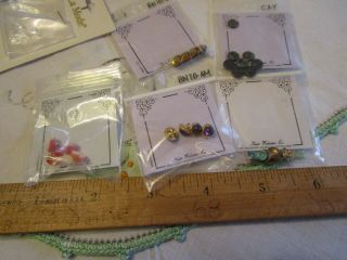 Vintage Cissy Others Small Buttons & Lace Trim 4 Dress Making Antique Dolls Too 3
