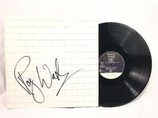 Roger Waters Signed Pink Floyd The Wall Vinyl Record Jsa Loa