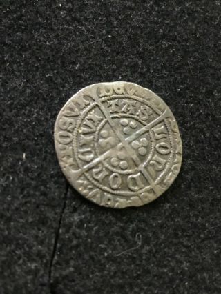 ENGLAND.  Edward IV 1461 - 1483 Hammered Silver Groat London NoRes 483 2