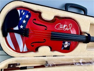 Charlie Daniels Autographed Fiddle With Authenticity Certificate