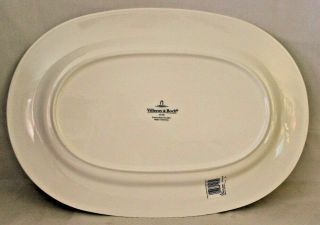 Villeroy & Boch Royal Large White Porcelain Oval Platter 16 1/2 