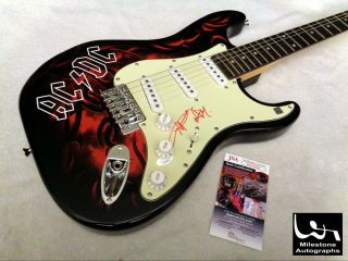 Angus Young (ac/dc) Autographed Signed Electric Guitar W/ Jsa -