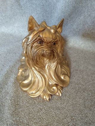 Kay Finch Gold Terrier Dog Figurine California Usa