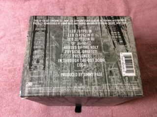 Led Zeppelin Complete Studio Recordings Book Signed Jimmy Page Autograph Box Set 2