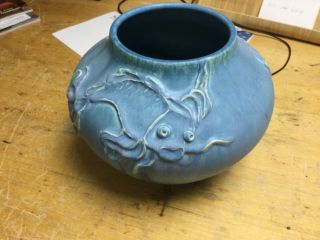 Door Pottery Vase Scott Draves retired Koi Vase,  arts & crafts 2