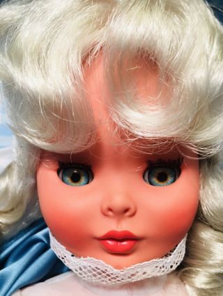 Vintage Alta Moda Furga Doll Made in Italy 56 ELENA Gorgeous Big Eyes 3
