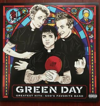 Billie Joe Armstrong Autographed Signed Green Day Greatest Hits Vinyl Lp Jsa