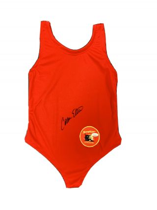 Carmen Electra Signed Baywatch Bathing Suit Swimsuit Jsa
