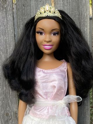 28” Barbie 2013 Best Fashion Friend Life - Size Doll Black Hair Brown Eyes