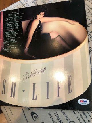 Linda Ronstadt Signed & Psa/dna Certified Lp W/gorgeous Vinyl