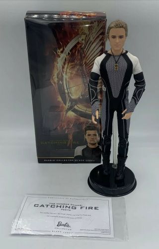 Barbie Collector Black Label The Hunger Games Catching Fire Peeta Doll